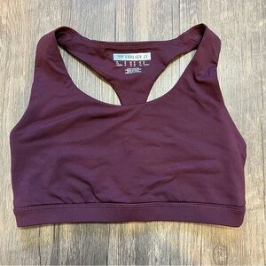 Women’s F21 Dark Purple High Impact Sport Bra Size XS
